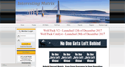 Desktop Screenshot of interestingmatrix.com